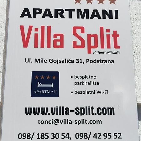 Apartments Villa Split Podstrana Ngoại thất bức ảnh